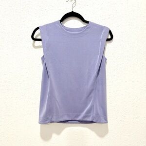 Athleta Seasoft tank top Light Purple Muscle Tee‎ XXS